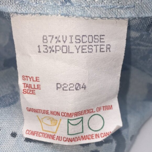 Vintage Florentine Petites Woman’s Blouse Size 10P - Picture 9 of 10